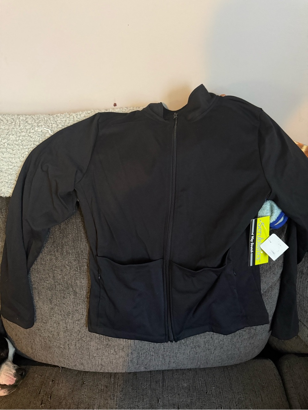 Women’s Black Full-Zip Lightweight Jacket